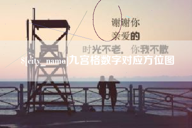 沁阳九宫格数字对应方位图