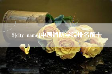 沁阳中国消防学院排名前十