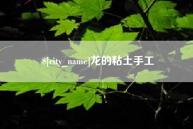 沁阳龙的粘土手工