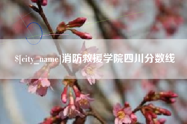 沁阳消防救援学院四川分数线
