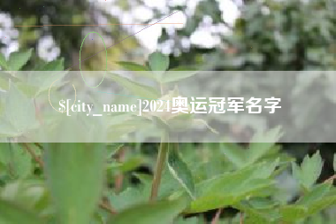 沁阳2024奥运冠军名字