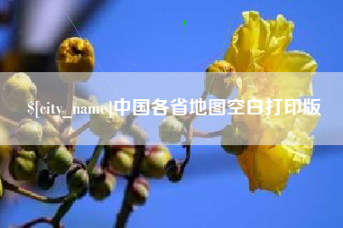 沁阳中国各省地图空白打印版