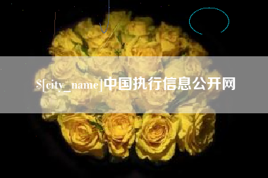 沁阳中国执行信息公开网