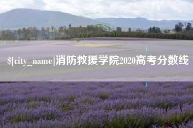 沁阳消防救援学院2020高考分数线