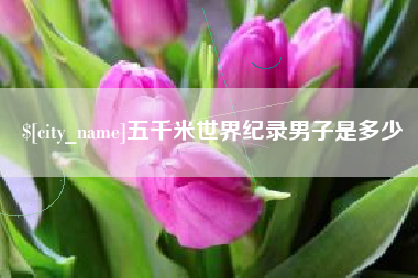 沁阳五千米世界纪录男子是多少