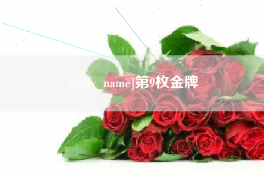 沁阳第9枚金牌