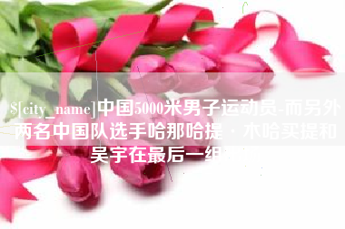 沁阳中国5000米男子运动员-而另外两名中国队选手哈那哈提·木哈买提和吴宇在最后一组出场
