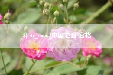 沁阳中国地图9宫格