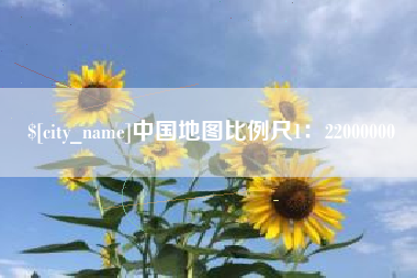 沁阳中国地图比例尺1：22000000