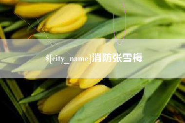 沁阳消防张雪梅