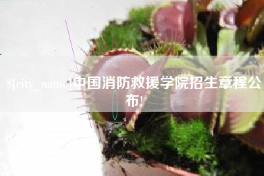 沁阳中国消防救援学院招生章程公布!