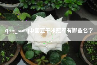 沁阳中国五千米冠军有哪些名字